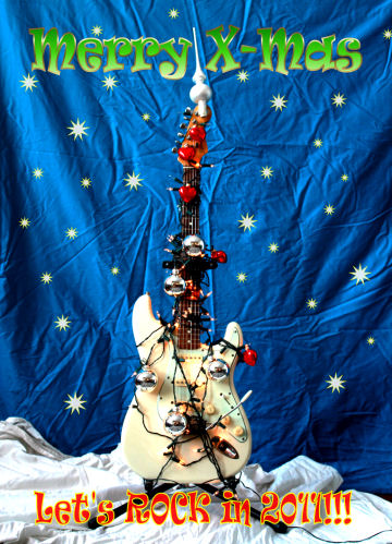 Christmas Stratocaster.