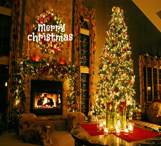 Wish You The Best Lighting Christmas.