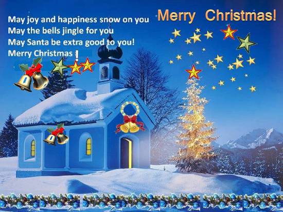 Wishes For A Happy Christmas.