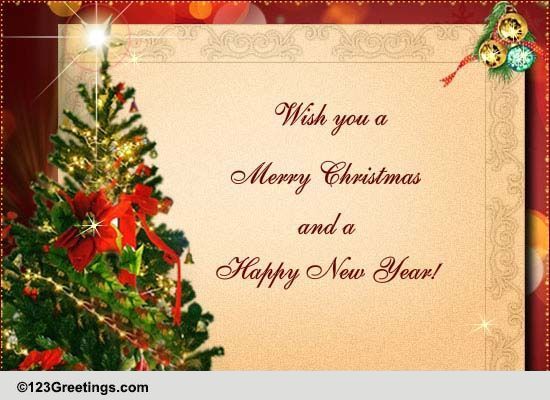 Joyful Christmas Wishes! Free Merry Christmas Wishes eCards | 123 Greetings