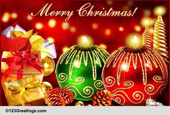 The Magic Of Christmas! Free Merry Christmas Wishes eCards | 123 Greetings