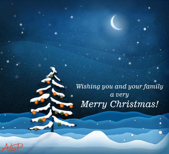 Magical Spirit Of Christmas. Free Merry Christmas Wishes eCards | 123 ...