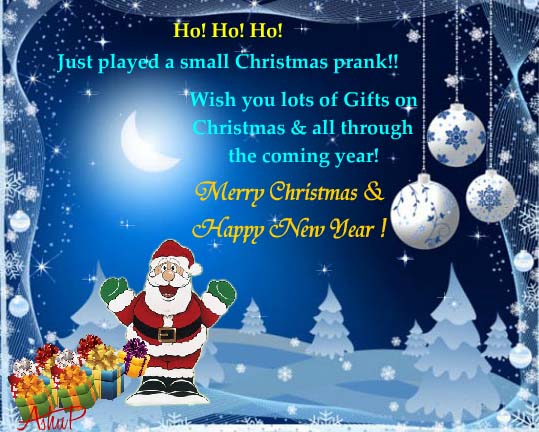 Surprise Christmas Gift. Free Merry Christmas Wishes eCards | 123 Greetings