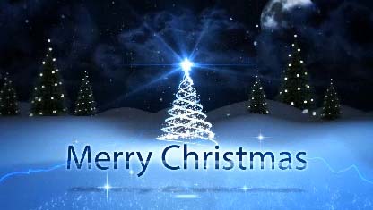 Merry Christmas Sparkling Wishes... Free Merry Christmas Wishes eCards