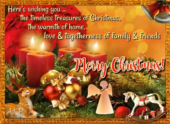 Timeless Treasure Of Christmas Wishes. Free Merry Christmas Wishes ...