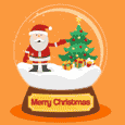 Christmas Snow Globe!