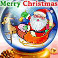 Santa Says Merry X'mas!