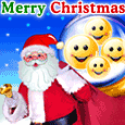 Santa Brings Smiles On X&apos;mas!