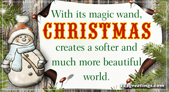 Beautiful Christmas Wishes!