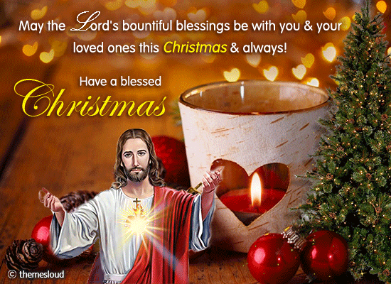 Lord’s Blessings For Blessed Christmas.