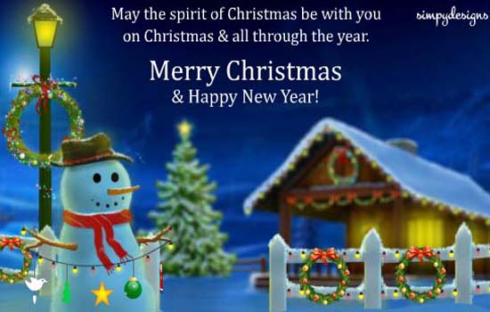 True Spirit Of Christmas. Free Spirit of Christmas eCards | 123 Greetings