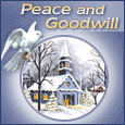 Peace And Goodwill!