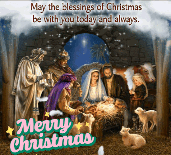 The Blessings Of Christmas Be With You