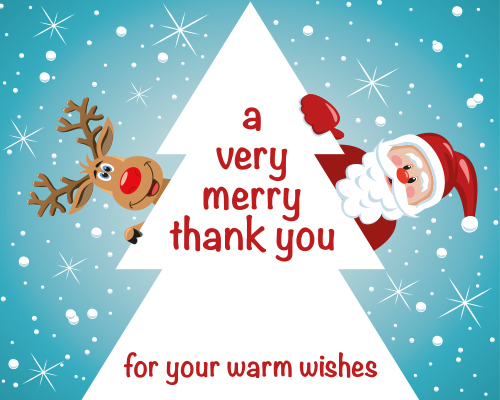 A Very Merry Thank You. Free Thank You eCards, Greeting Cards | 123 Greetings