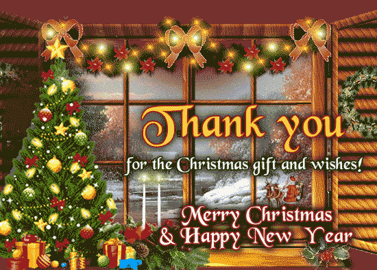 christmas thank you pictures