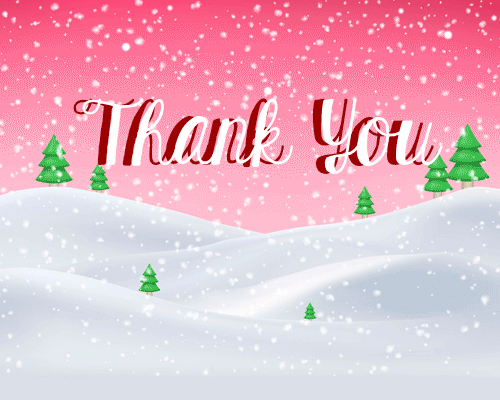Snowy Thank You.