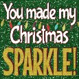 You Made My Christmas Sparkle.