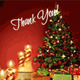 Xmas Thank You Card.