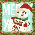 Snowman & Thank You!