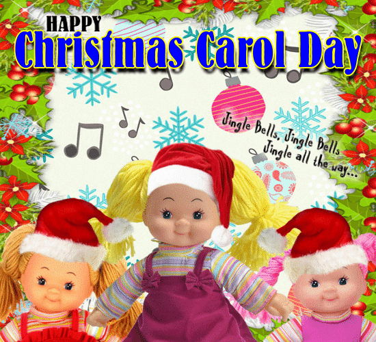A Cute Christmas Carol Ecard For You.