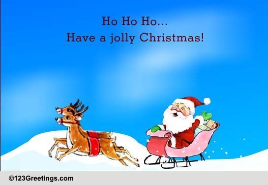 Send Christmas Carol Greetings!