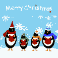 Penguins Caroling