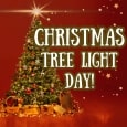 Best Wishes Christmas Tree Light Day