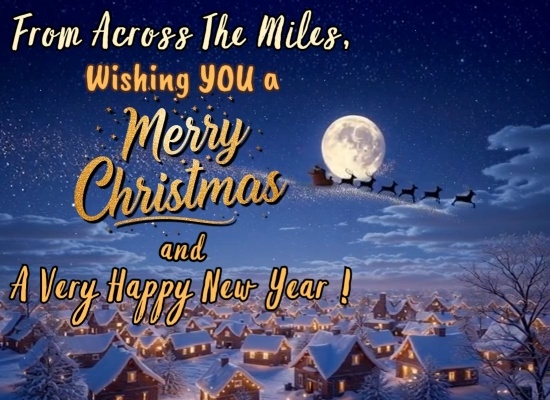 Send Christmas Cheer Across The Miles