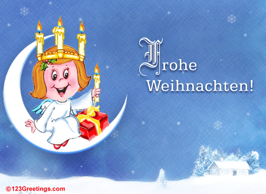 Christmas Wish! Free German eCards, Greeting Cards | 123 Greetings