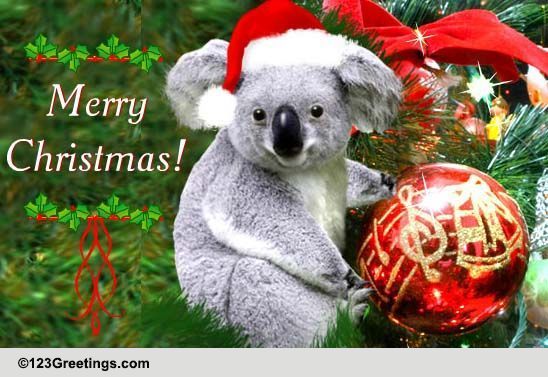 Christmas In Australia! Free Summer eCards, Greetings | 123 Greetings