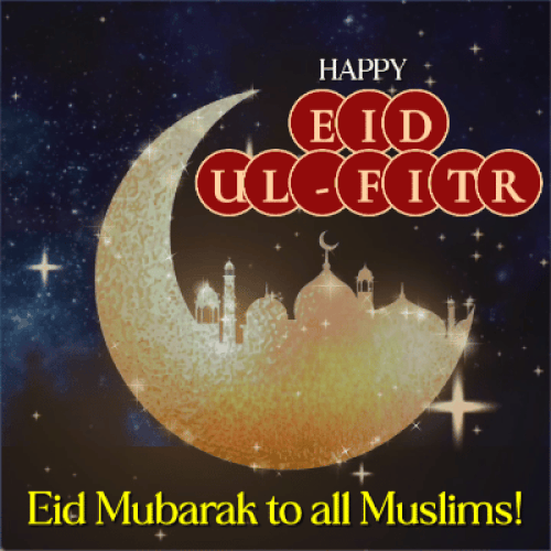 Eid Mubarak To All Muslims!