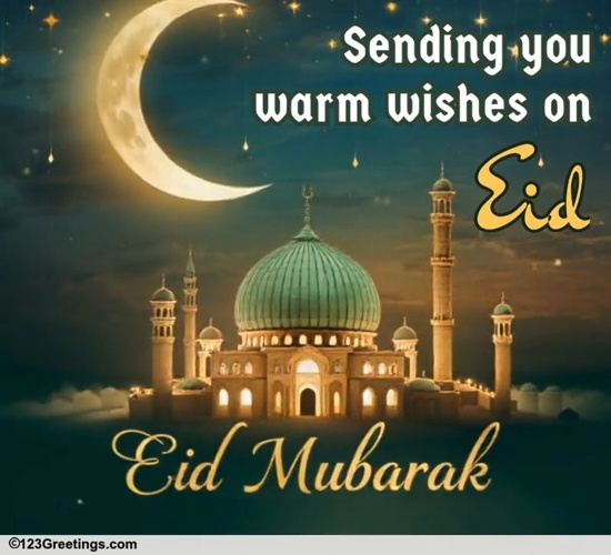 Send Warm Wishes This Eid