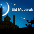 Wishing Eid Mubarak On Eid ul-Fitr.