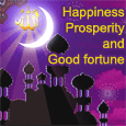Happiness And Good Fortune On Eid.