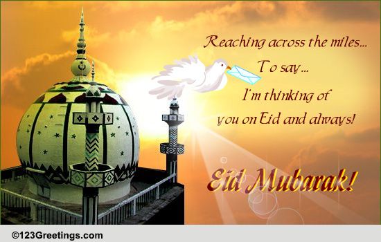 Share Warm Eid Wishes From Afar!