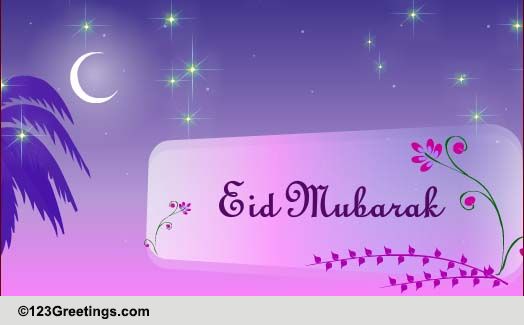 Warm Wishes On Eid ul-Fitr.
