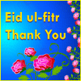 Warm Thank You Wishes On Eid ul-Fitr.