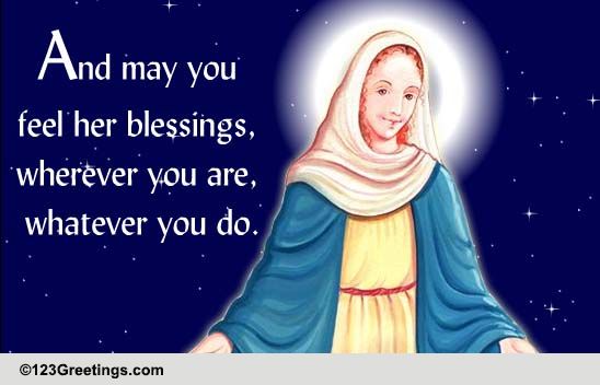 Touch Of The Divine... Free Feast of the Immaculate Conception eCards ...