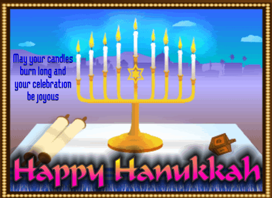 A Happy Hanukkah Ecard For You.