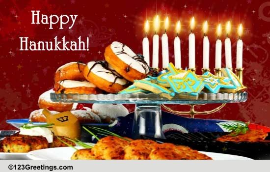 Greet Happy Hanukkah. Free Happy Hanukkah eCards, Greeting Cards | 123 ...