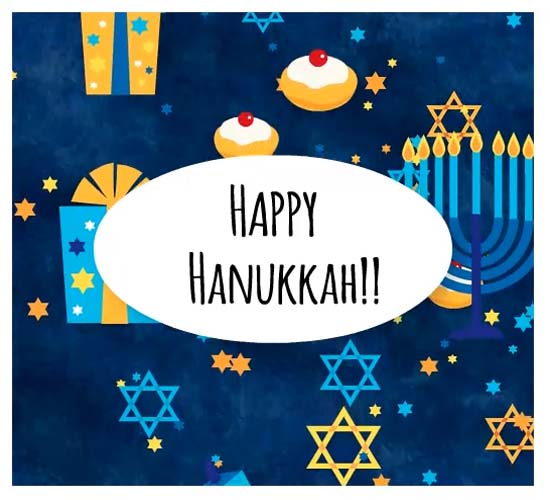 Happy Hanukkah And Best Wishes! Free Happy Hanukkah eCards | 123 Greetings