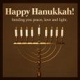 Peace, Love And Light On Hanukkah!