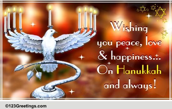 Wishing You A Happy Hanukkah!