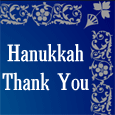 Hanukkah Thank You Wish...
