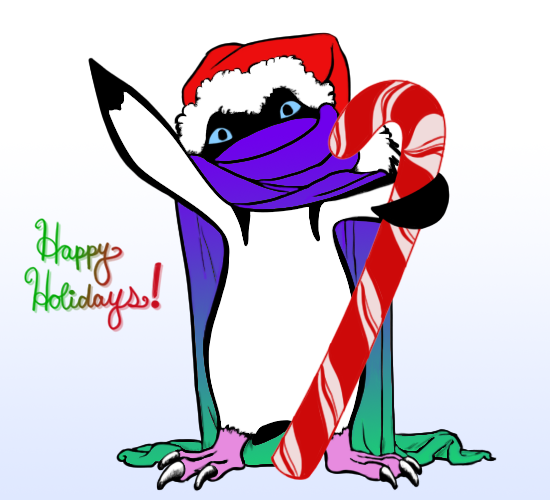 Happy Holidays Penguin.
