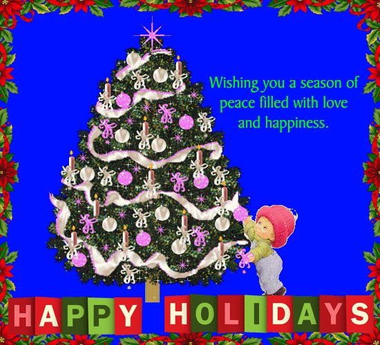 A Happy Holiday Greetings Card For You