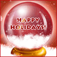 Magical Holiday Snow Globe!