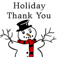 Holiday Thank You Warm Wishes...
