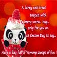 Ice Cream Day Ecard For You.