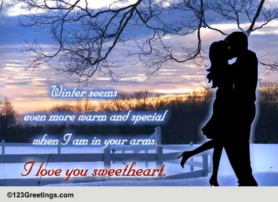 Warm And Special Winter Hug!